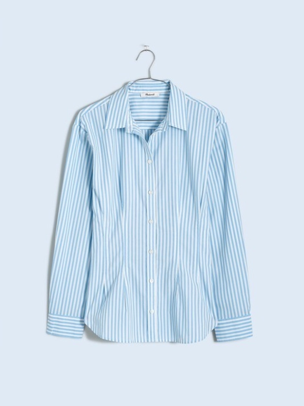 Madewell Darted Long-Sleeve Button-Up Shirt